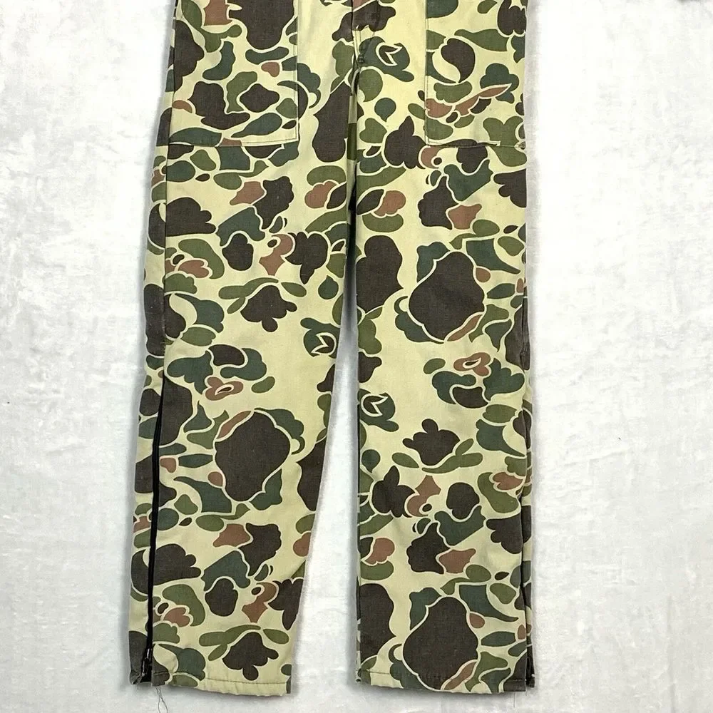 Walls Youth Insulated Vintage Coveralls Size 14 Reg Camo Blizzard -Pruf USA - Picture 3 of 10